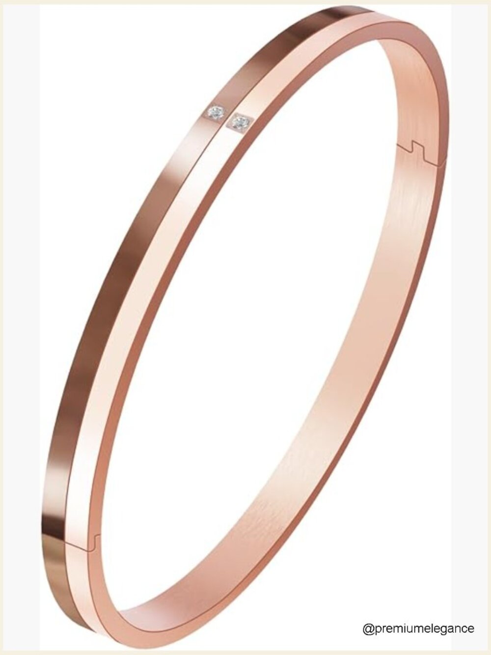 18K Gold Plated Love Bangles Bracelet, Stainless Steel Bangle Cuff, Non-tarnish